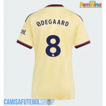 Camisa de time de futebol Arsenal Martin Odegaard #8 Replicas 3º Equipamento Feminina 2026-27 Manga Curta